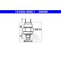 Przełącznik ciśnieniowy, hydraulika hamulcowa ATE 10.0522-4002.1