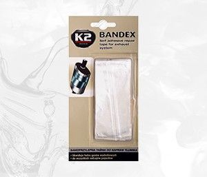 BANDEX 100CM  bandaż do tłumika wysokotemperat. Samoprzylepny - 100cm