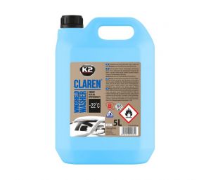 CLAREN -22C 5L NANO zimowy płyn do spryskiwaczy szyb zapachowy - 5l
