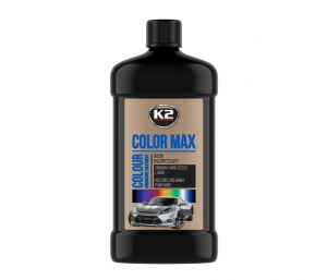COLOR MAX 500 CZARNY wosk koloryzujący nabłyszcza i chroni - 500ml