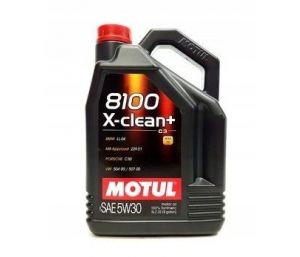 MOTUL 8100 X-clean+ 5W30  VW  504.00/507.00, BMW LL-04, MB229.51- 5L