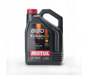 Olej MOTUL 5W30 8100 X-clean EFE SN, C2/C3, Dexos2, MB229.52, BMW LL-04 - 5L